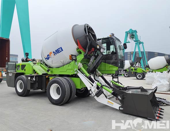 self loading concrete mixer for sale