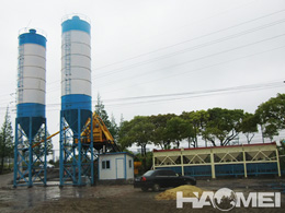 establish concrete batching plant