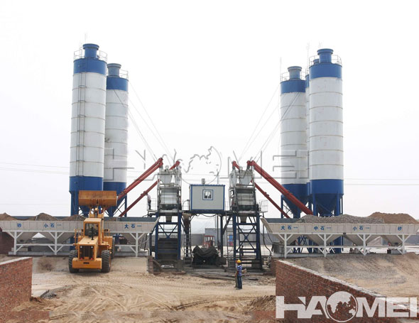 concrete mixing plant prices