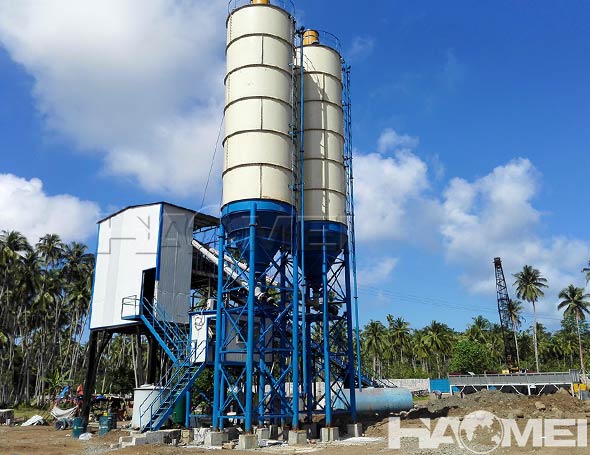 compact concrete plant manufacturer