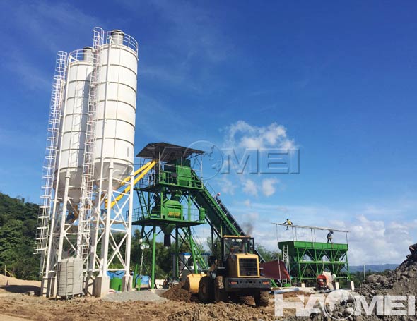 miniature concrete batching plant