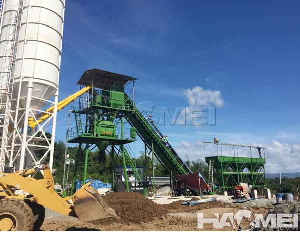 miniature concrete batching plants