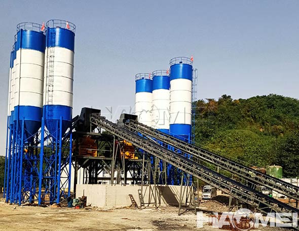 how does concrete batching plant works