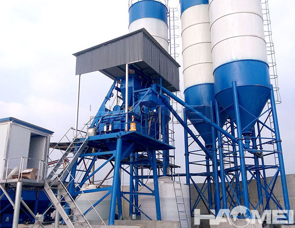 batching plant installation