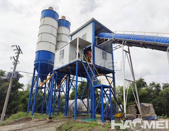 concrete mixer plant manufacturer