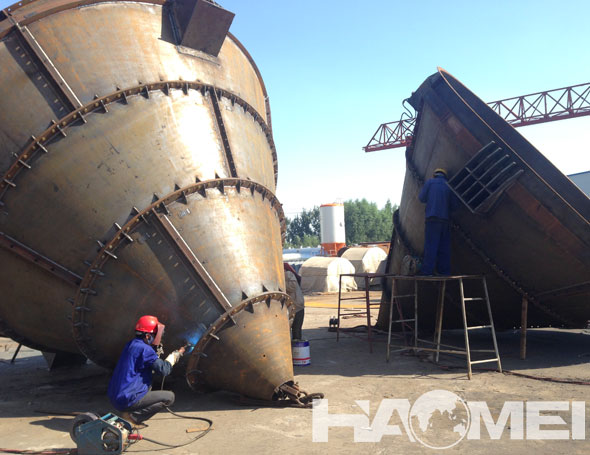 Cement Silo of Stationary Concrete Batching Plant