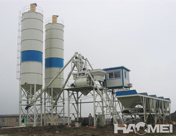 stationary concrete batching plant manufacturers