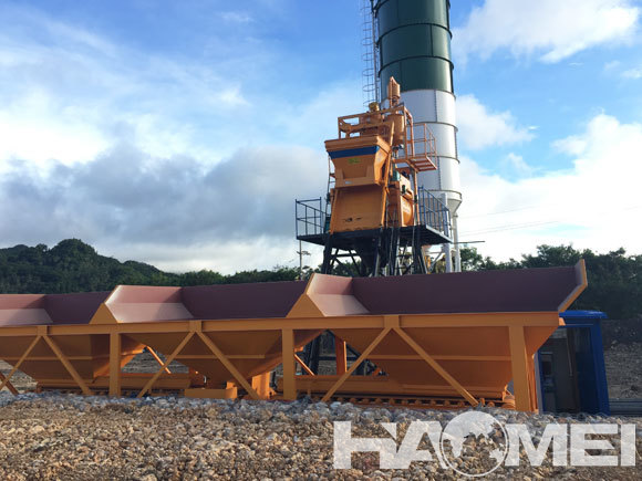 wet ready mixed concrete batching plant