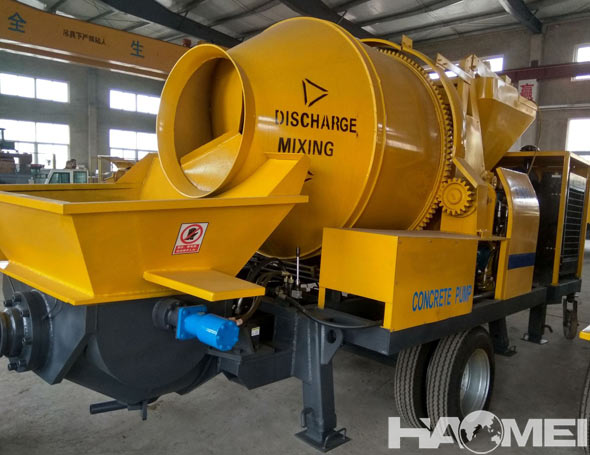 jbt30 concrete mixer and pump