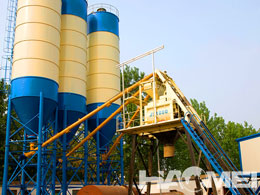 components of a concrete batching plant