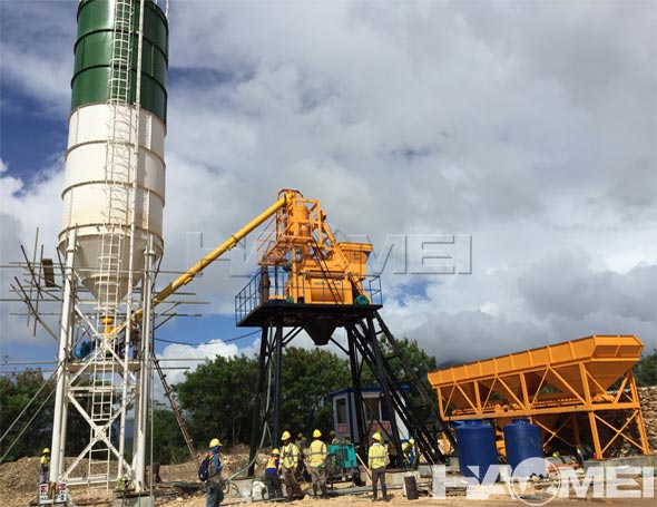 mini concrete plant manufacturer