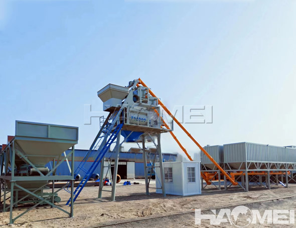 china mini concrete batching plant