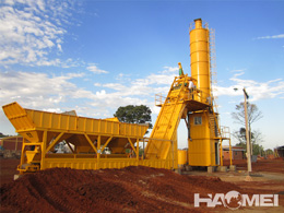 concrete batch plant of haomei